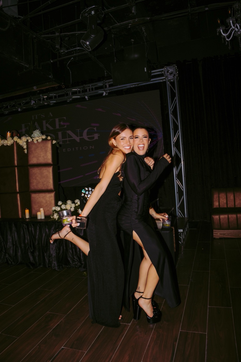 Guests dance until the very end of the night